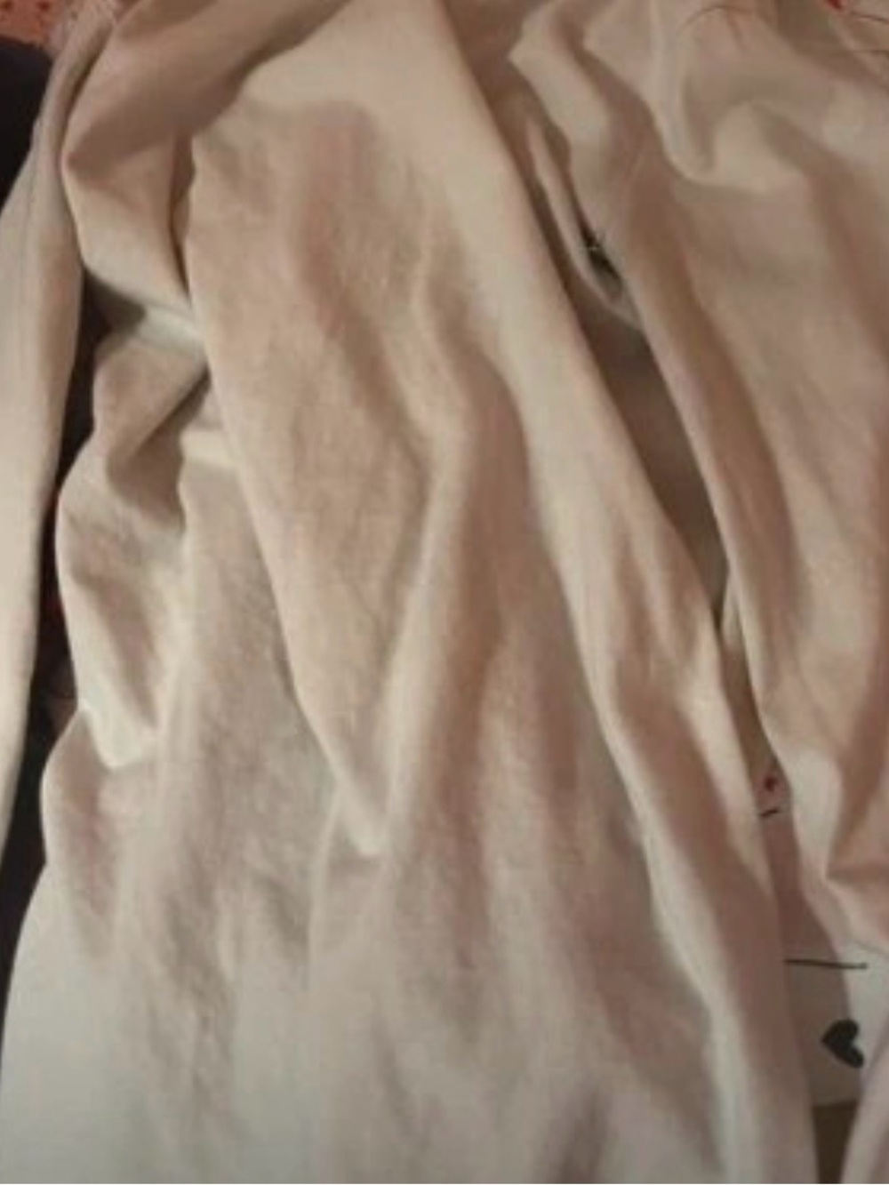 plain white long sleeve shirt